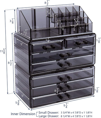  Makeup and Jewelry Storage Case
