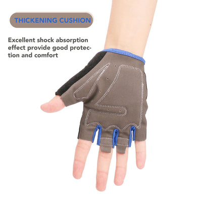  Half Fingered Cycling Bike Gloves 