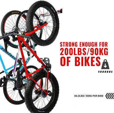 Adjustable Indoor Hanging Pro Bike Rack 