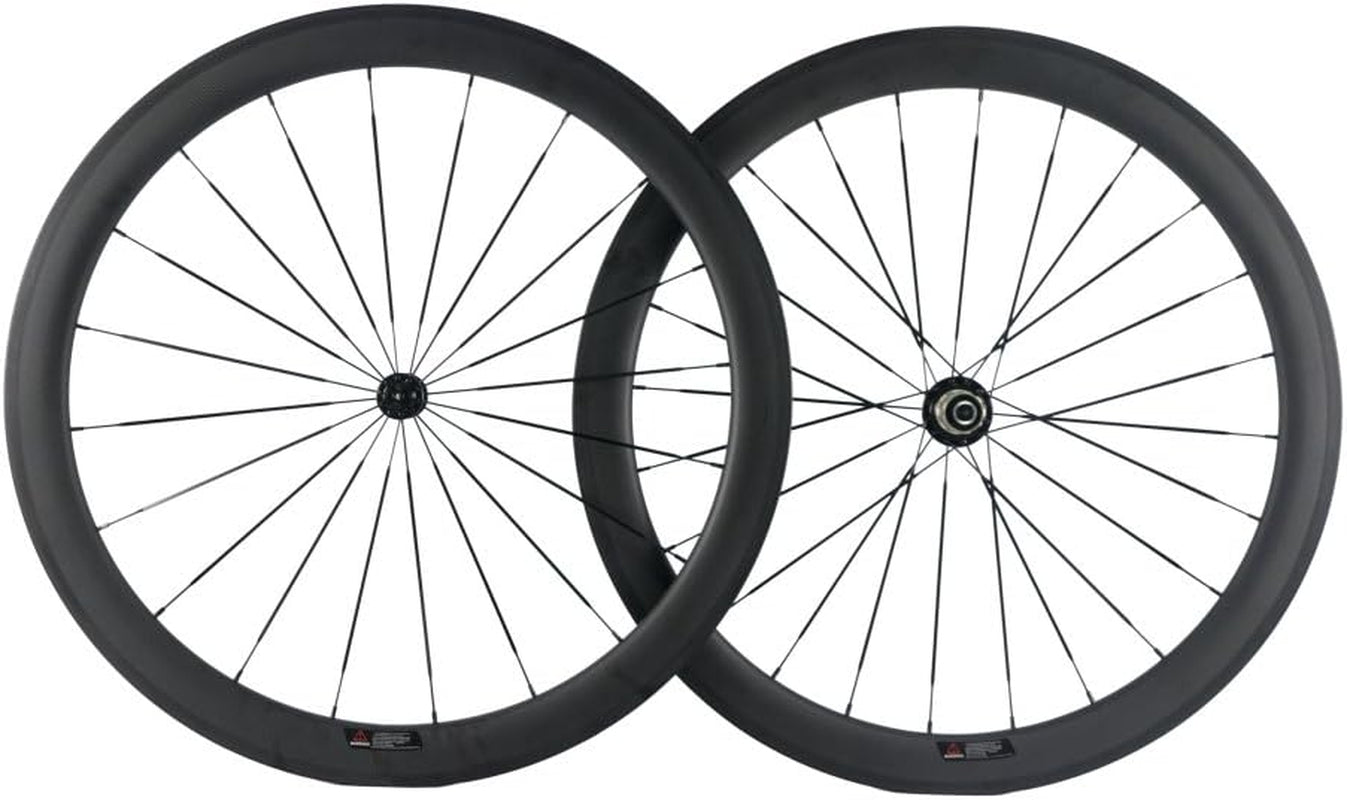 50Mm Carbon Fiber Clincher Racing Bike Wheel 