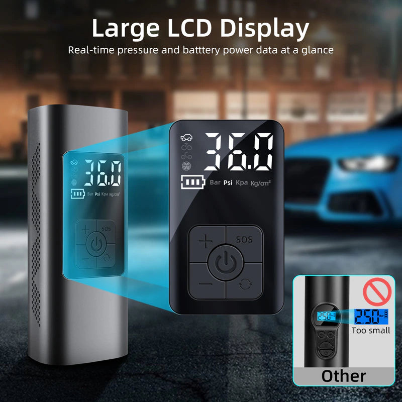 6000mAh Portable Electric Air Compressor