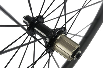 50Mm Carbon Fiber Clincher Racing Bike Wheel 