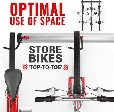 Adjustable Indoor Hanging Pro Bike Rack 