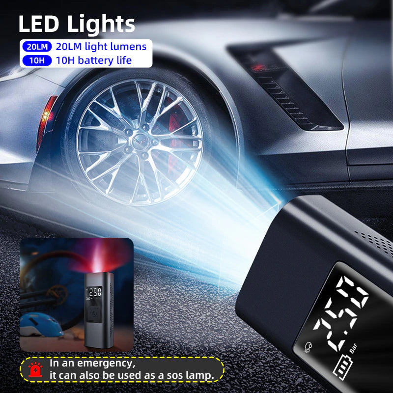 6000mAh Portable Electric Air Compressor