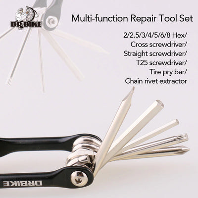 Multi-Function Bike Repair Tool Set 