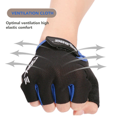  Half Fingered Cycling Bike Gloves 