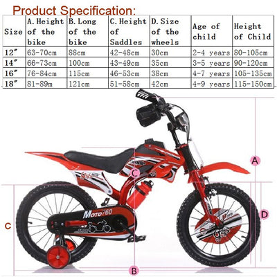 16" Kid's Mountain Bikes