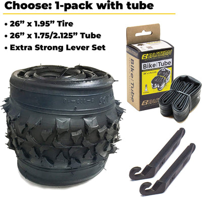 26 Inch Mountain Bike Tire Replacement Kit for Tires 26 X 1.95 