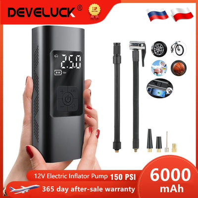 6000mAh Portable Electric Air Compressor