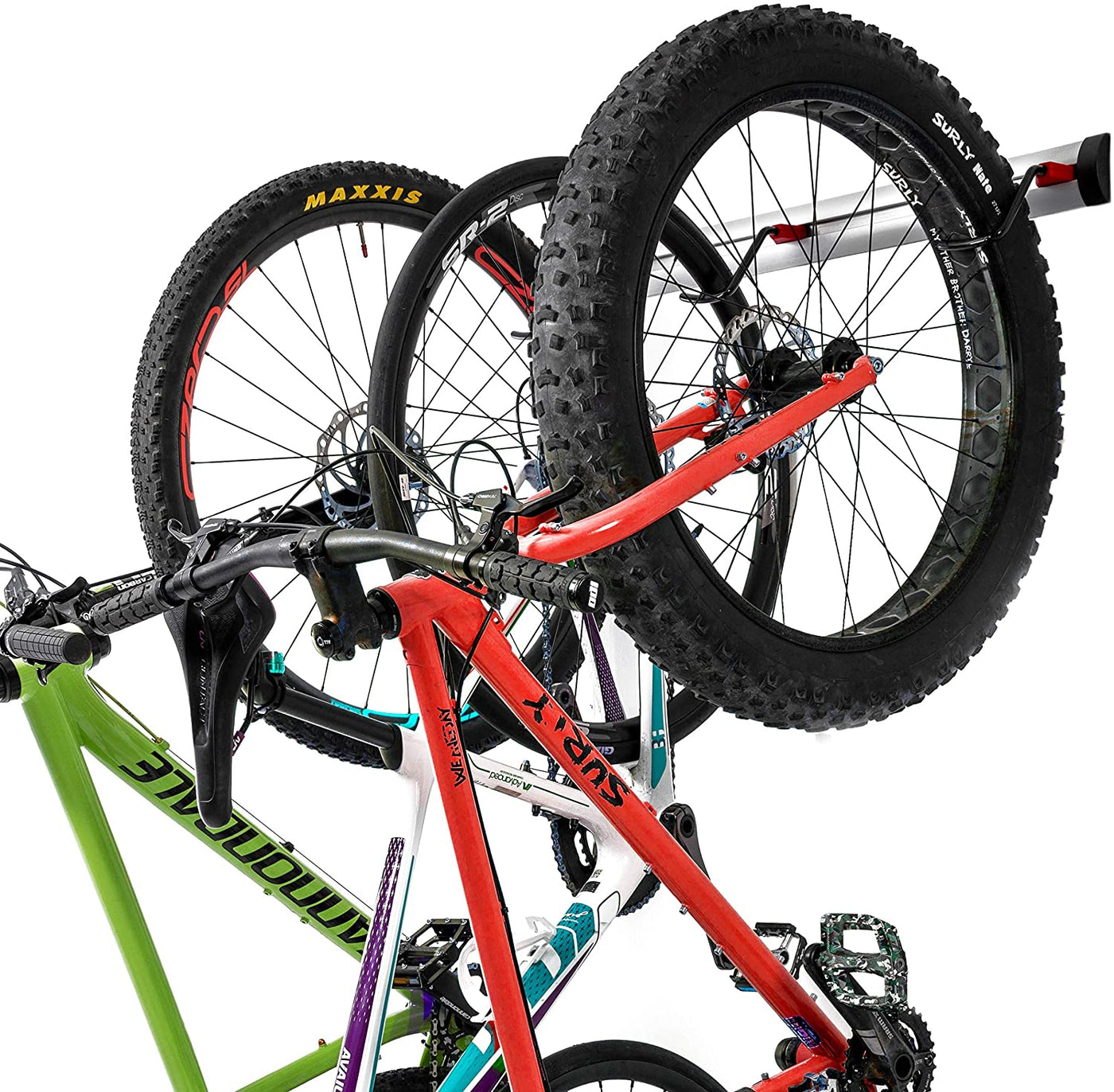 Adjustable Indoor Hanging Pro Bike Rack 